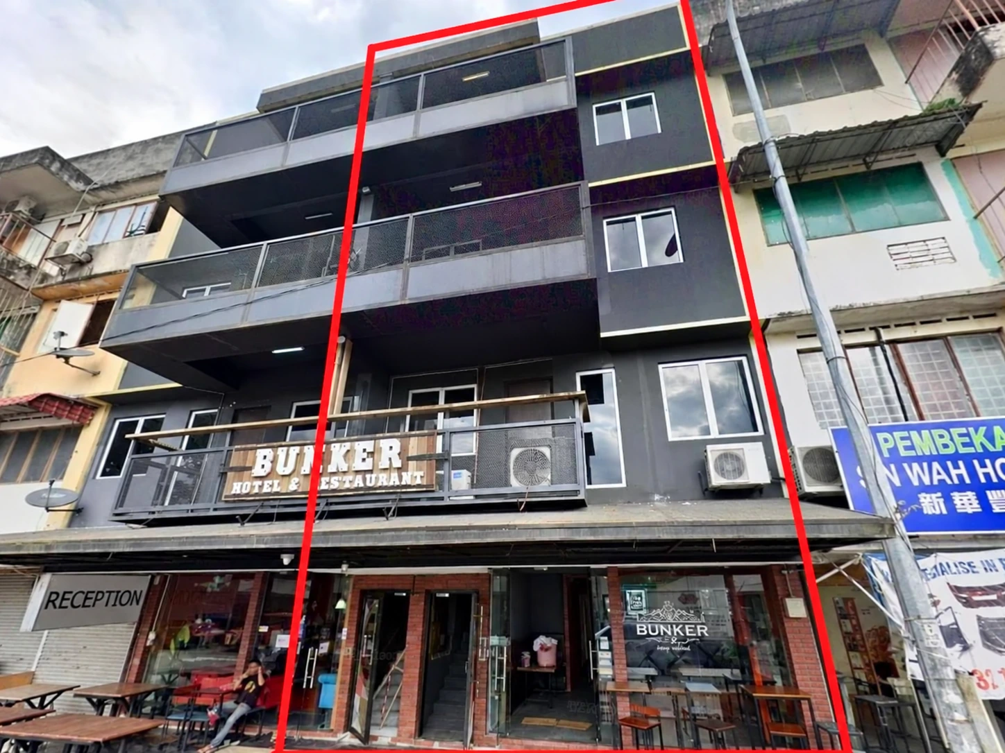 4 storey SHOPOFFICE — property photo 1
