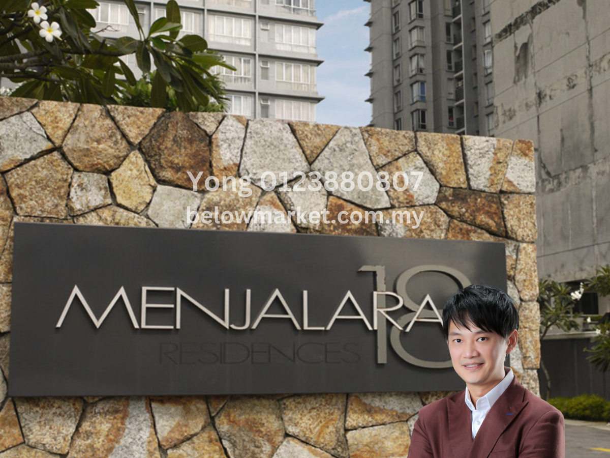 No. A-15-3A, 15th Floor, Block A, Manjalara 18 Residences, Lebuh Menjalara (Jln 1/62B), Bandar Sri Menjalara, 52200 Kuala Lumpur