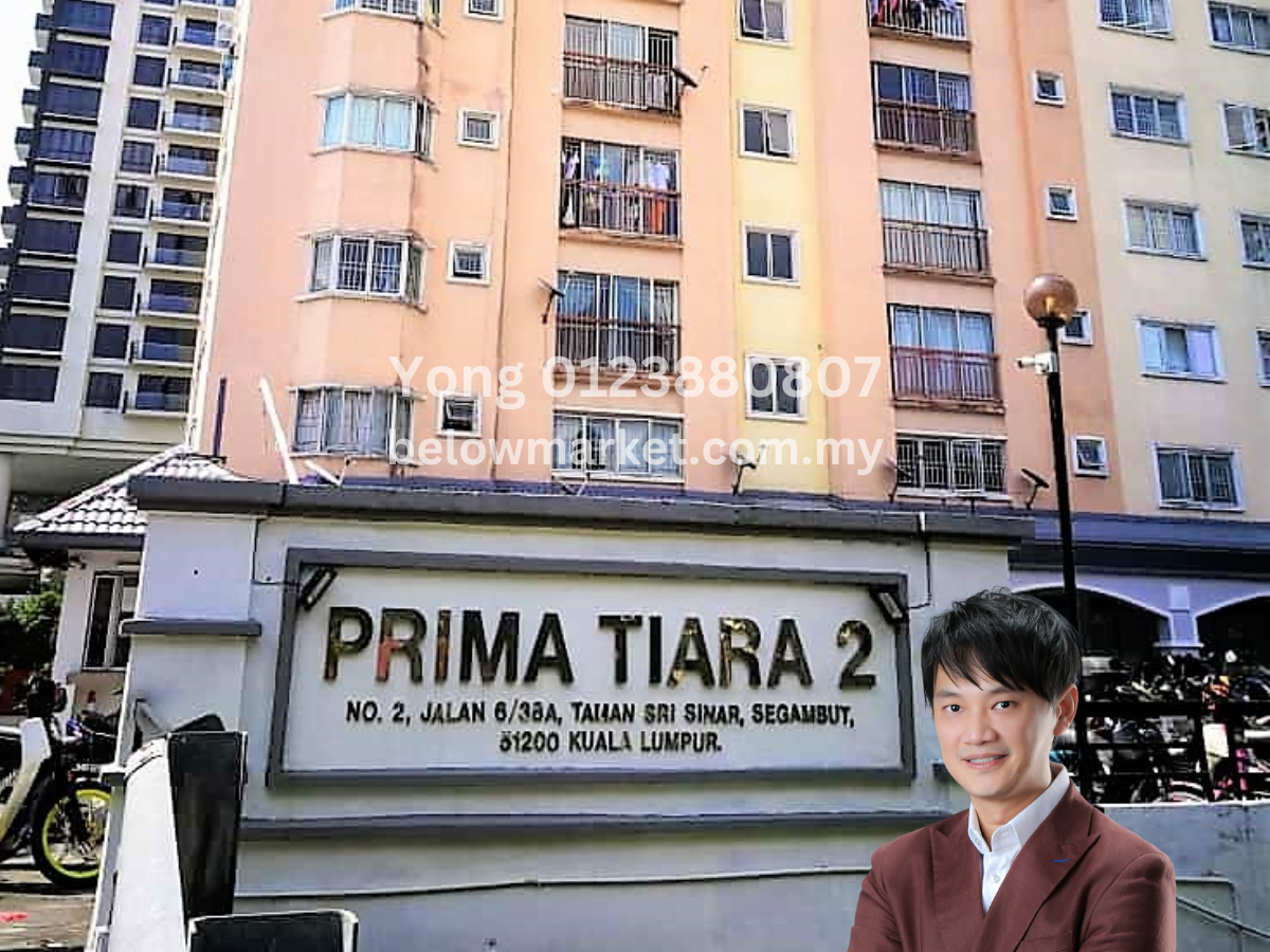 No. 6-8, Prima Tiara 2 Apartment, Jalan 6/38A, Taman Sri Sinar, Segambut, 51200 Kuala Lumpur