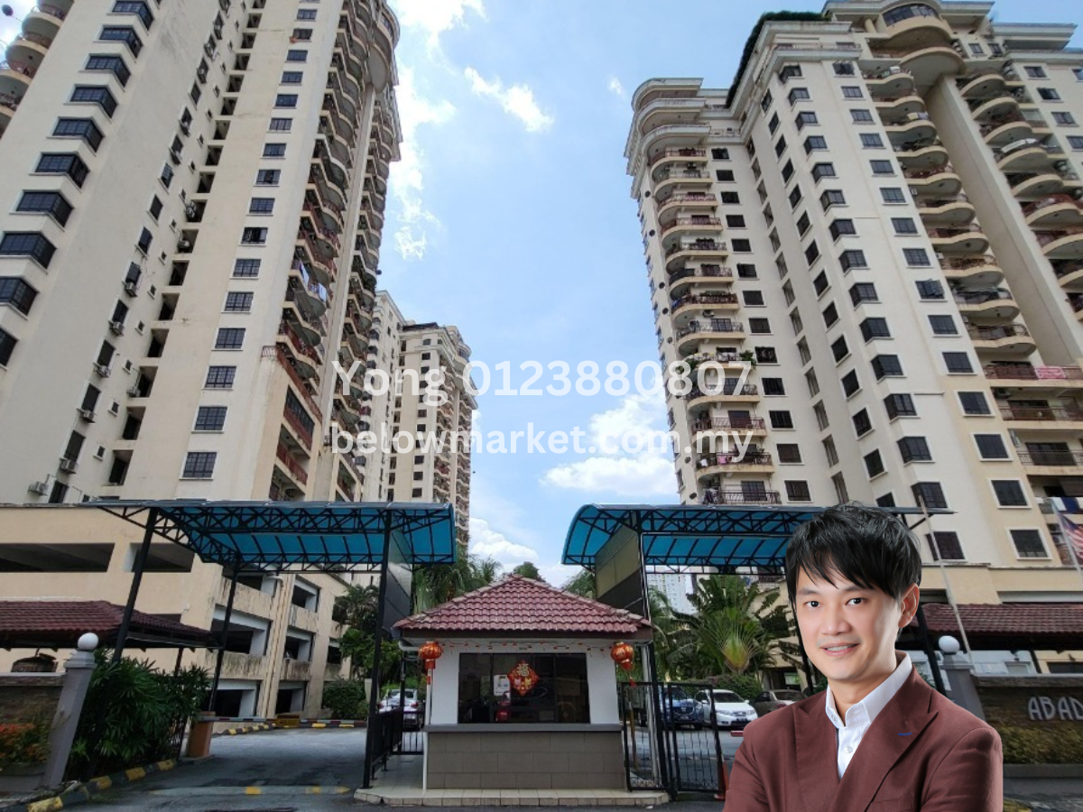 No. B-22-6, No. 4 Jalan 2/109c, Abadi Villa Condo, Block B, Off Jalan Kelang Lama, Taman Abadi Indah, 58100 Kuala Lumpur